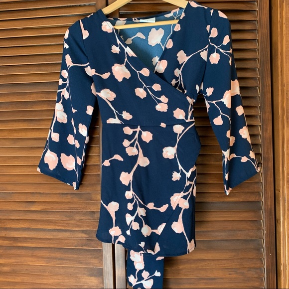 LAST CHANCE MAMALICIOUS MATERNITY wrap blouse S - Picture 4 of 10